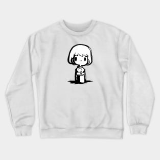 Candle girl Crewneck Sweatshirt